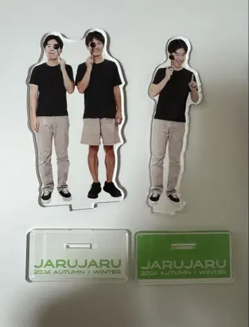 JARUJARU 아크릴 스탠드 2개 세트 핀토키짱