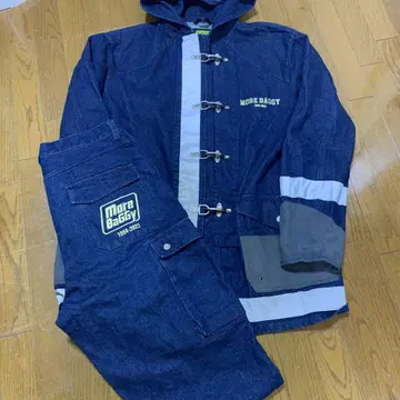 MORE BAGGY MB FIREMAN DENIM 셋업