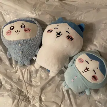 치이카와 (먼작귀) 하치와레 BIG 봉제 인형 마스코트 3체 묶음 판매