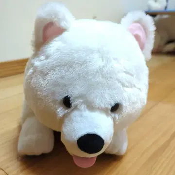 사모예드 강아지 봉제 인형 Xl 프리미엄