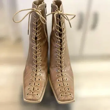 YELLO 숏부츠 레이스업