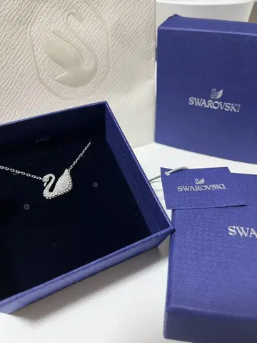 스와로브스키 SWAROVSKI 목걸이 스완 한국