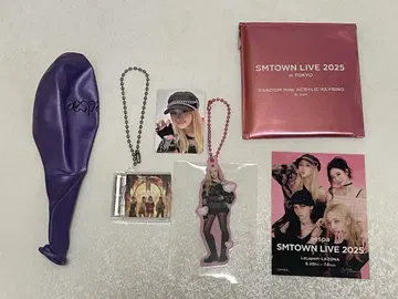 aespa 지젤 에리 짱 smtown 캡슐 아크링 키링 라라포트