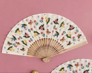 미사용 새상품 페일러 하이디의 날 부채 베이지