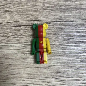 카메룬 국기 베어브릭 7cm