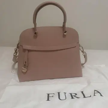 FURLA 핸드백 숄더백 핑크 베이지 파이퍼