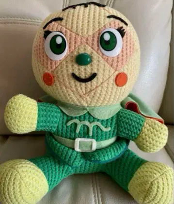 호빵맨 메론빵소녀 봉제 인형 헤이세이 레트로