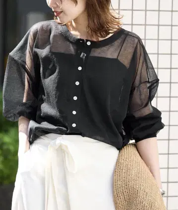 SLOBE IENA 시어 라미 가디건