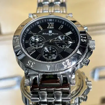 Salvatore Marra SM-9028SS 크로노그래프 손목시계