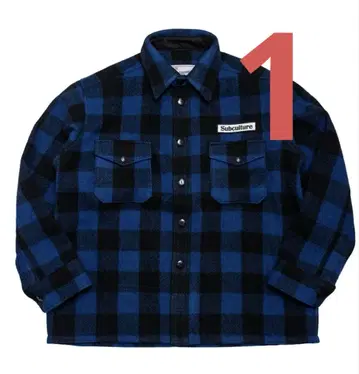 새상품 SC subculture BUFFALO CHECK JACKET