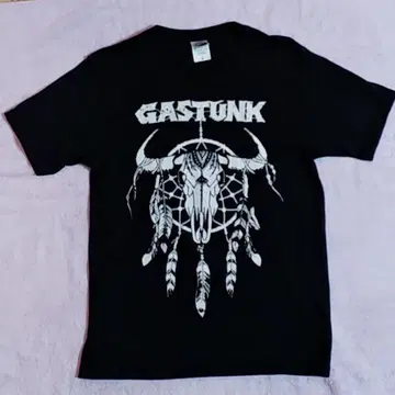 GASTUNK 가스 탱크 T셔츠 4 자파코어 뼈 프린트
