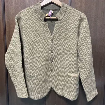 팔라스 팰리스 올리브 그린 가디건