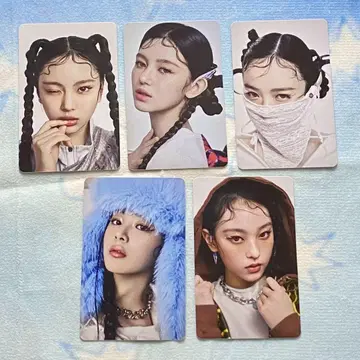 NJZ 홍콩 complexcon 2025 전원 5매 세트