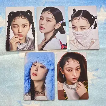 NJZ 홍콩 complexcon 2025 전원 5매 세트