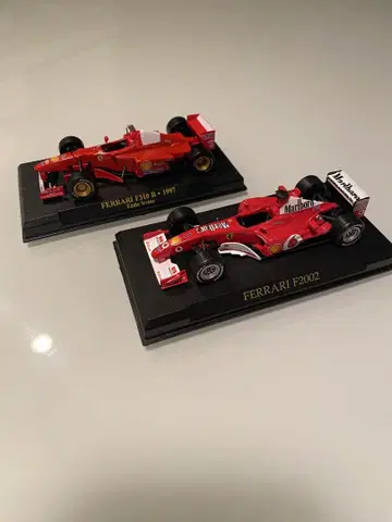 페라리 F1 1/43 F2002 말보로 사양 & F310B 2대 세트