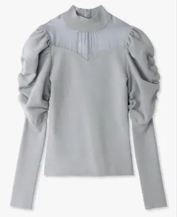 SNIDEL 스나이델 데콜테 시어 니트 풀오버