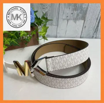 [새상품] 마이클코어스 Michael Kors 벨트 로고 MK 버클 하피