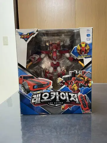 한국 토이 봇 V 트랜스포머 레오 카이저 로봇 피규어
