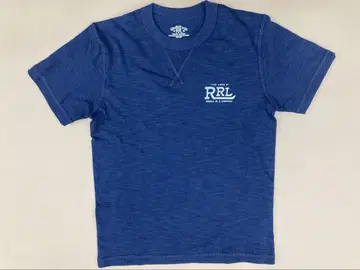 극미품 RRL 네이비 코튼 티셔츠 M 사이즈