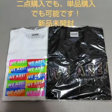 WE ARE! 위아혼 블랙, 화이트 T셔츠