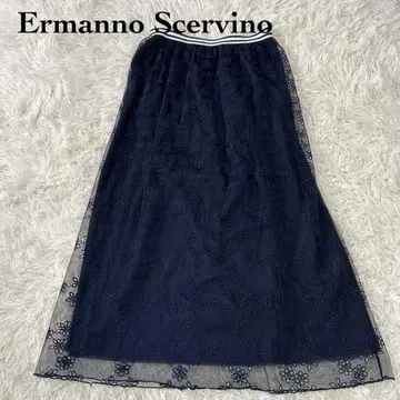 Ermanno Scervino 에르만노 쉘비노 스커트 꽃무늬 레이스