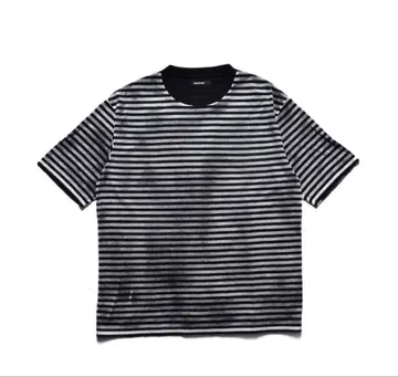 Seepage Border Crewneck 티셔츠 MINEDENIM