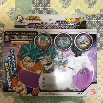 미사용 드래곤볼 슈퍼 디스크로스 라이징 스카우터 바이올렛