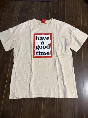 have a good time 티셔츠 L 사이즈 베이지