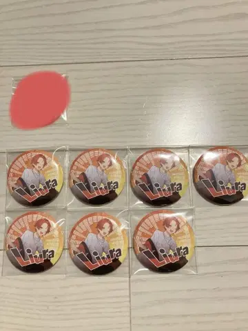 이레귤러 다이스 리우라 부치아게 캔뱃지 세트