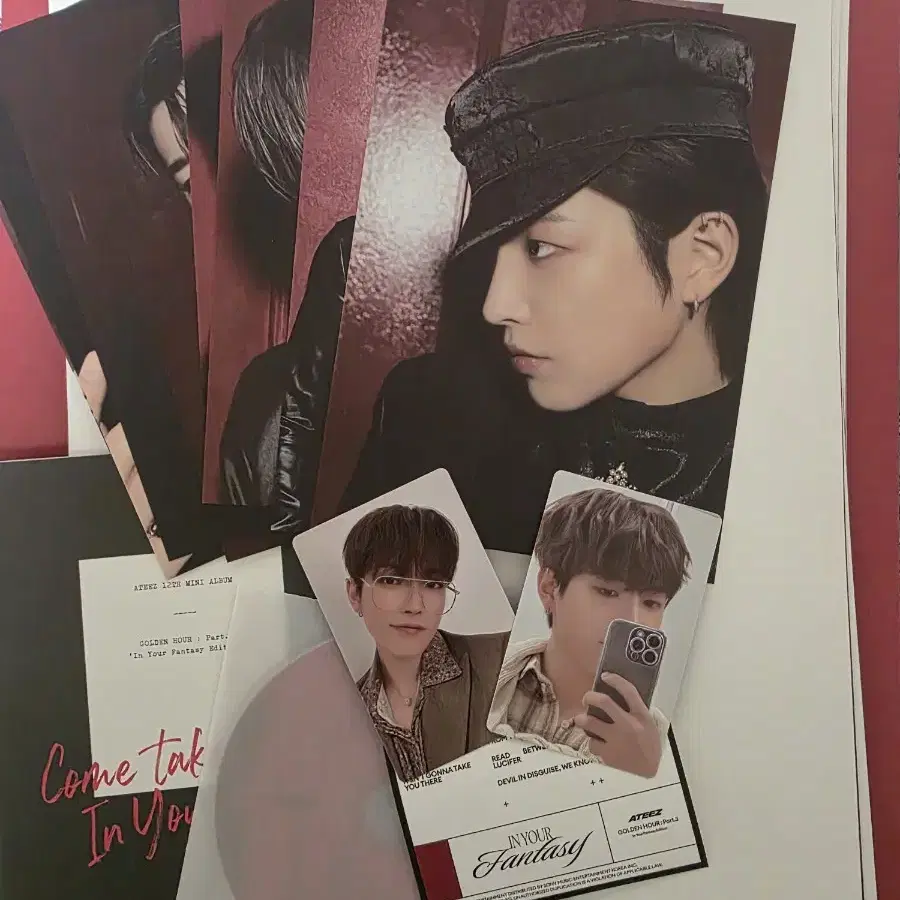 アチズ ATEEZ in your fantasy sailor 特典　トレカ Ateez in Your Fantasy Sailor Package Photocards -preorder - Etsy