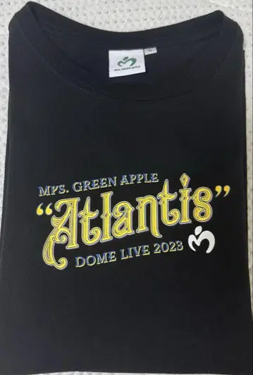 Mrs. GREEN APPLE Atlantis 2023 T셔츠 미세스