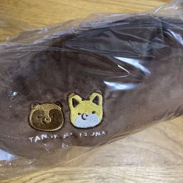 너구리와 여우 해피 백 2025 커다란 꼬리 봉제 인형 티슈 커버