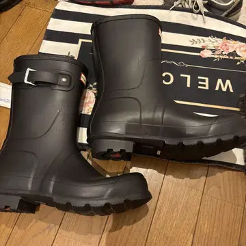 헌터 레인부츠