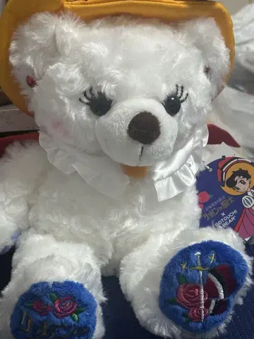 리본의 기사 지역 한정 베어 곰 봉제인형 곰 마스코트 S