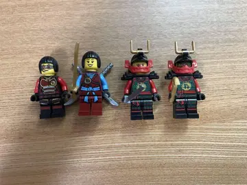 LEGO 미니 피규어 사무라이X 니야 4체 세트 정품