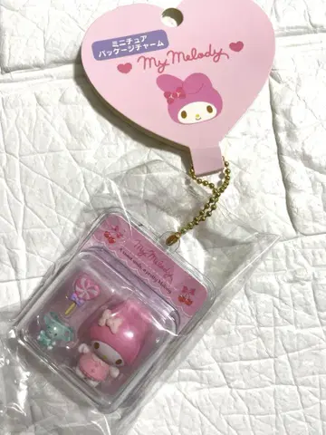 마이멜로디 산리오 미니어처 참 키링