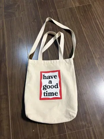 have a good time 토트백 베이지