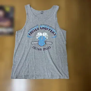 기무라 타쿠야 애용 FRISCO CHOPPERS 탱크탑 그레이