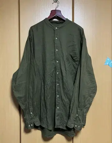 90's 에디 바우어 노카라 셔츠 USA 빈티지 구제 의류