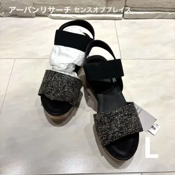 어반 리서치 SP 린넨 콤비 샌들 L 사이즈