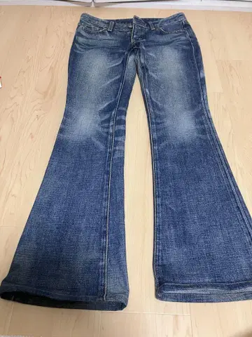 MOUSSY 페이크데릭 여성 플레어 데님 팬츠 SIZE 26