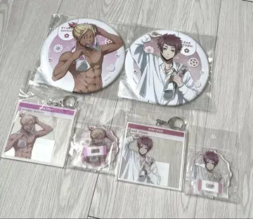 블루 록 캔뱃지 아크링 키링 시도 사에