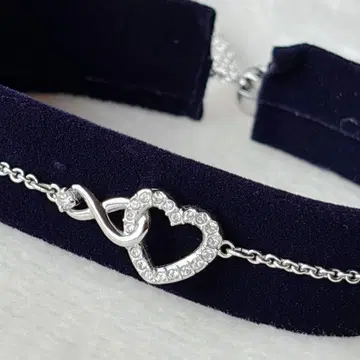 [컨디션 최상] 스와로브스키 팔찌 뱅글 SWAROVSKI 실버