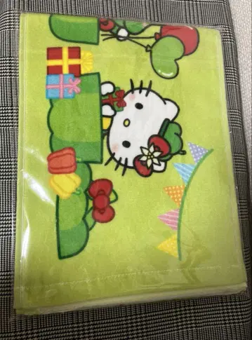 헬로키티 당선품 머플러 타월