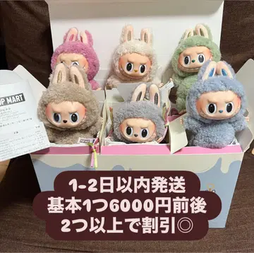 POP MART 라부부 마카롱 모듬 6개 세트