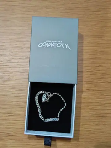 MONSTAX 2025 CONNECT 실버 팔찌