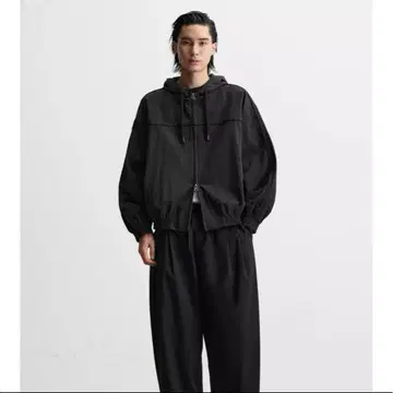 ZARA 더블 지퍼 후드 자켓