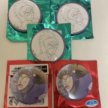 닌타마 닌무 되돌아보기 단 체험전 하치야 사부로 후와 라이조 캔뱃지