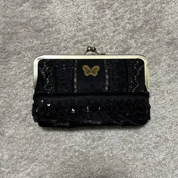[ 새상품 미사용 ] ANNA SUI / 안나수이 파우치 ( 블랙 )