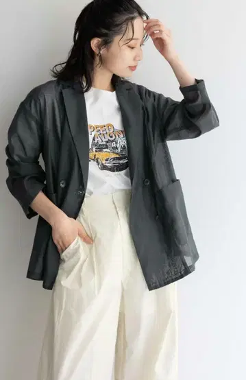 LOWRYS FARM 시어 자켓